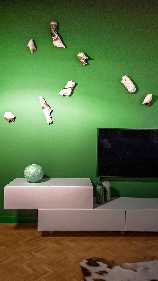Wallpieces Raku-tales
