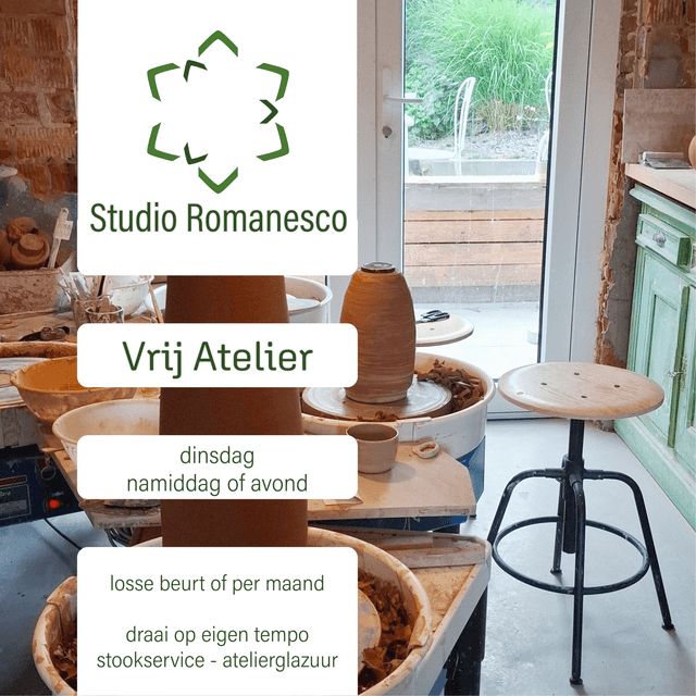 A10 | oktober | dinsdag avond | vrij atelier per maand
